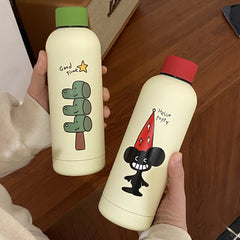 Bottles & Cups - Cartoon Insulated Bottle 500ml - Goodie Goodie