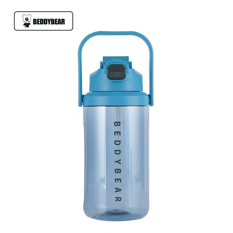 BEDDYBEAR Sport Plastic Drinking Bottle 2200ml - Blue