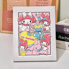 Diamond Art Painting Kit with Frame 18x23cm - My Melody