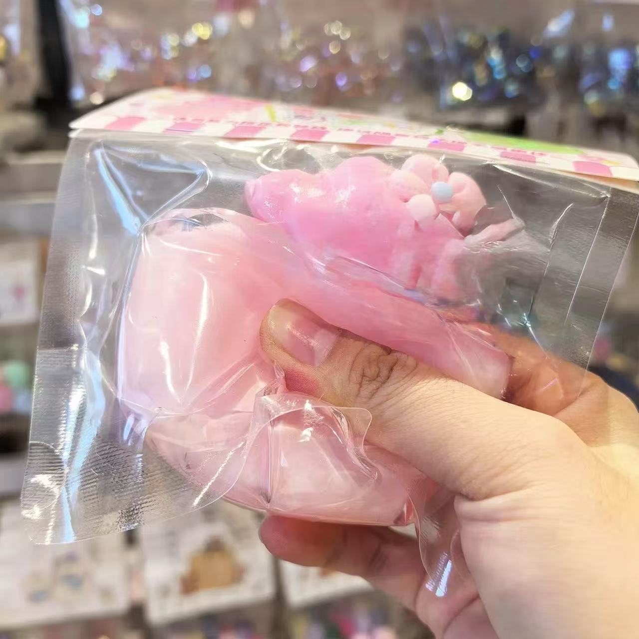 Milk Shake Cup Squishy Toy Pink