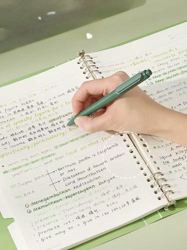 Wengu Loose-leaf Notebook B5 214x275mm 60pgs Green