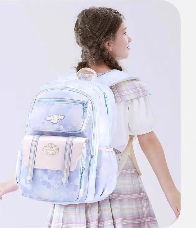 Bags & Storage - Sanrio School Backpack 30x20x45cm Kuromi - Goodie Goodie