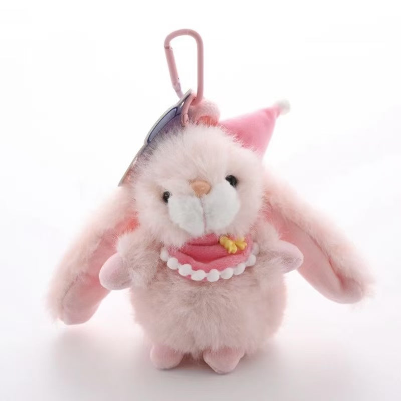 Circus Bunny Keychain Pink
