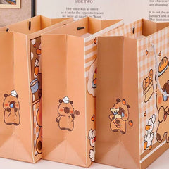 Capybara Gift Bag 19.5x9.5x24.5cm Large Assorted