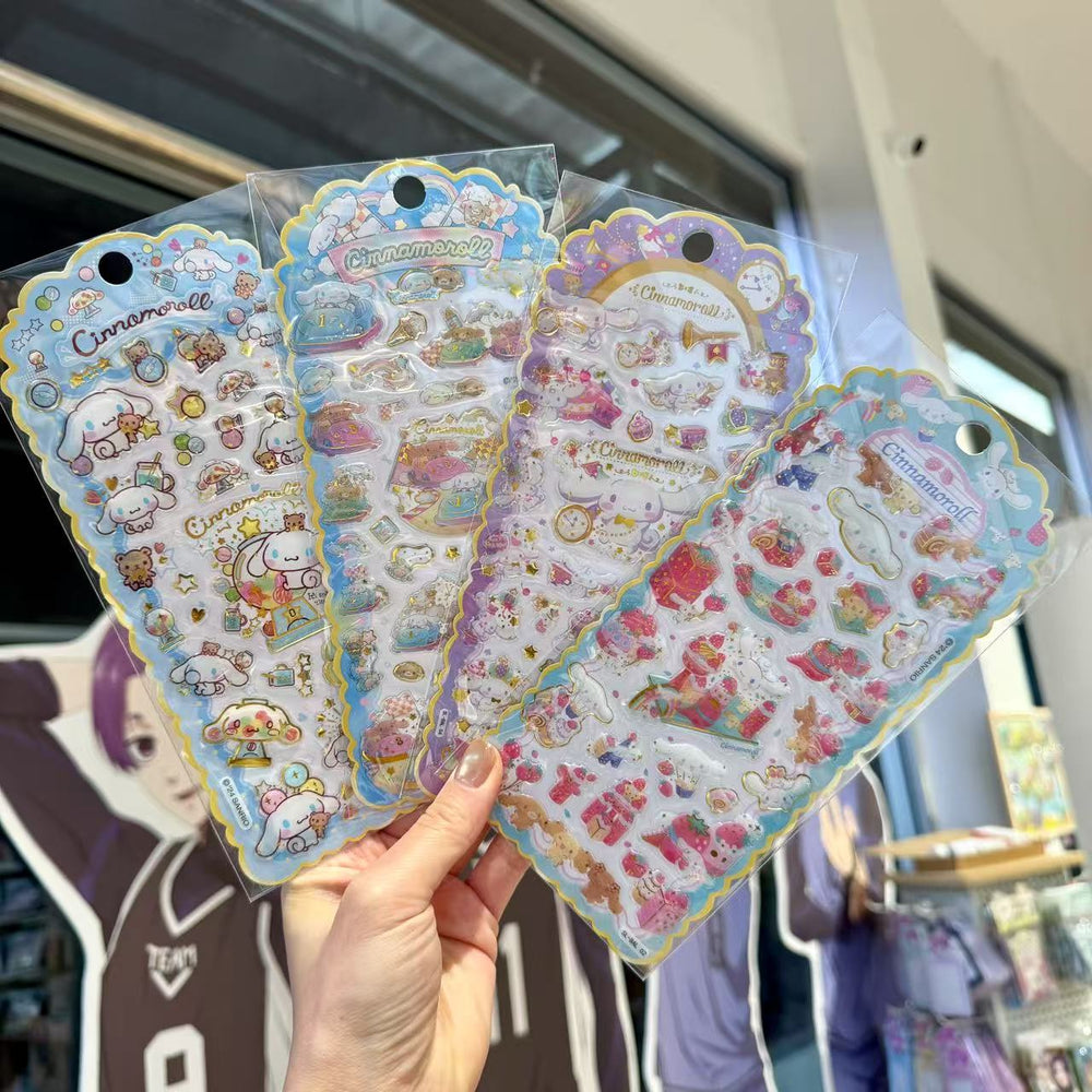 Stationery - Cinnamoroll PVC Waterproof Stickers Assorted - Goodie Goodie