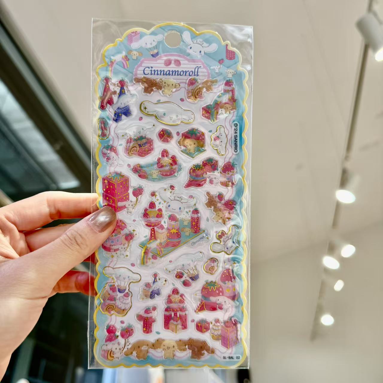 Cinnamoroll PVC Waterproof Stickers Assorted