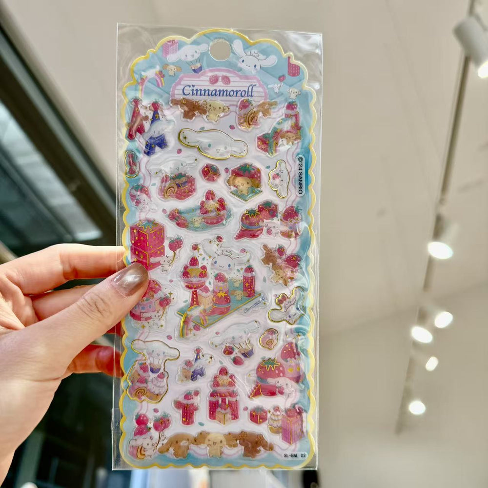 Stationery - Cinnamoroll PVC Waterproof Stickers Assorted - Goodie Goodie