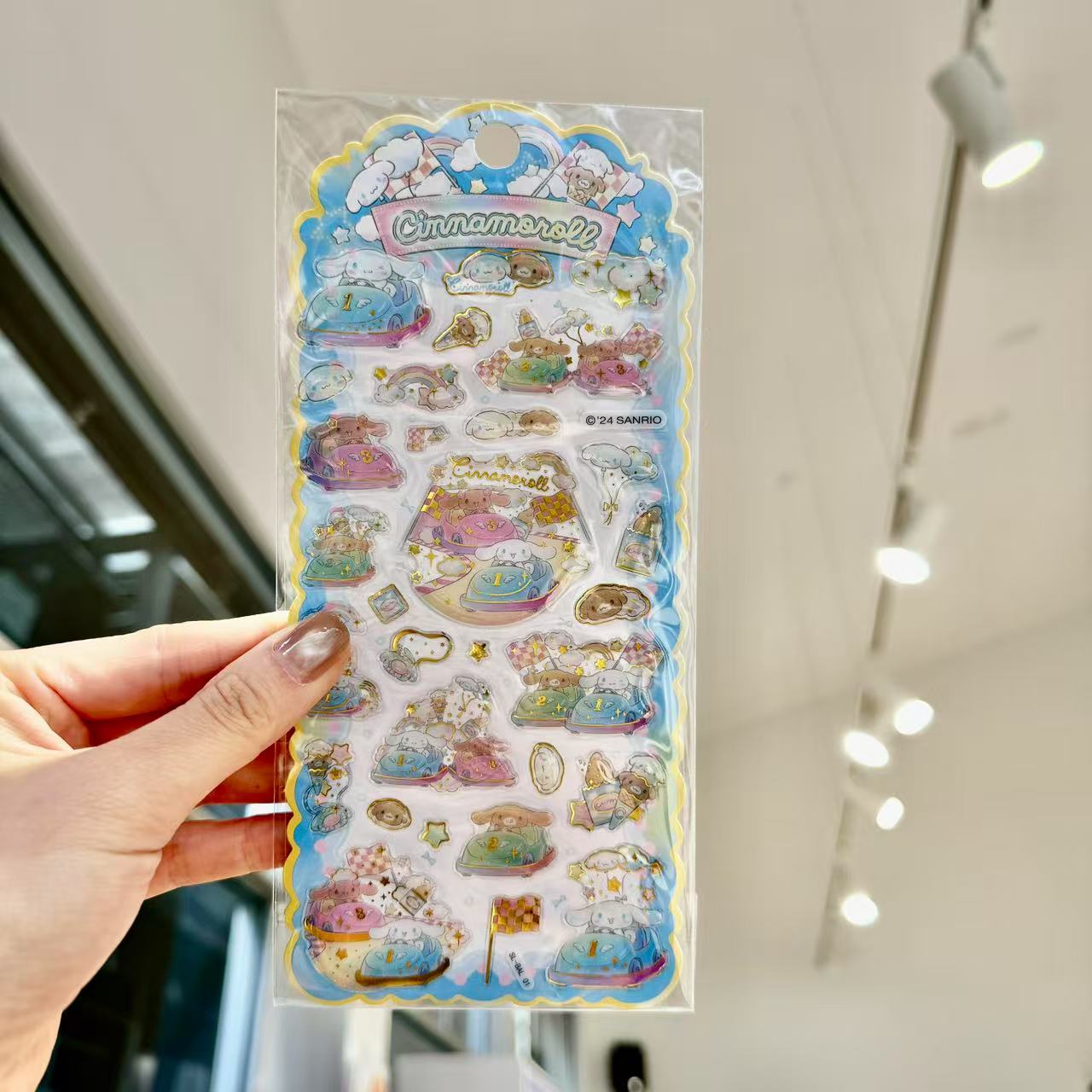 Cinnamoroll PVC Waterproof Stickers Assorted