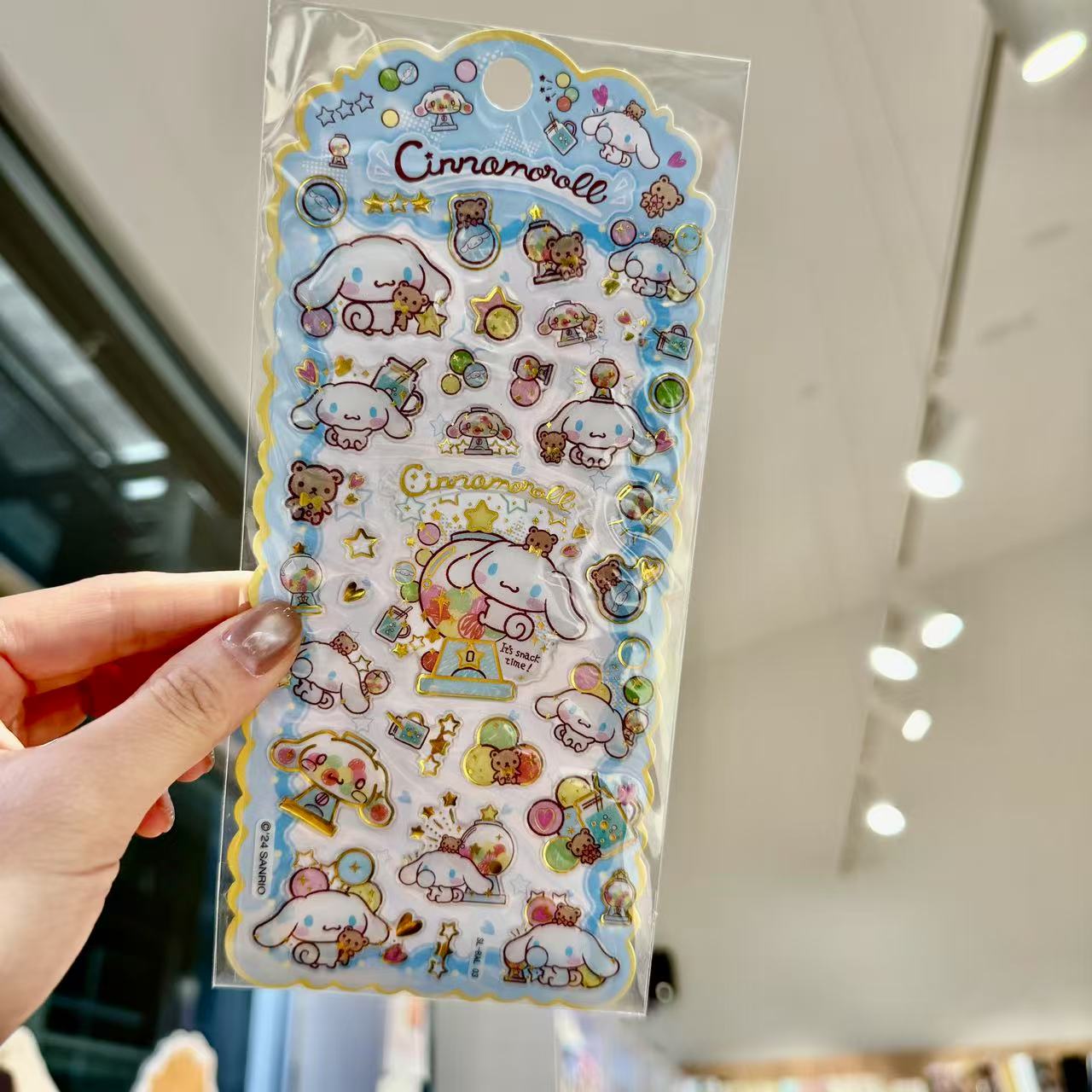 Cinnamoroll PVC Waterproof Stickers Assorted