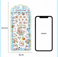 Cinnamoroll PVC Waterproof Stickers Assorted