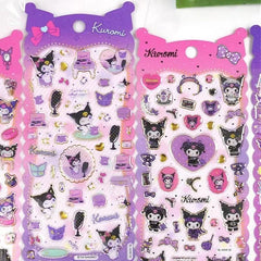 Kuromi PVC Waterproof Stickers Assorted
