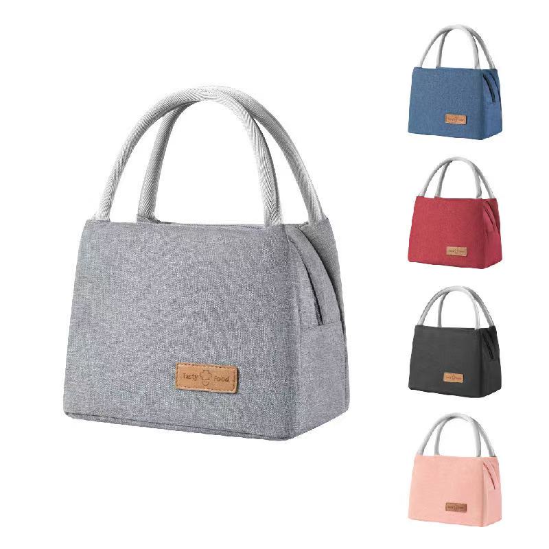 Insulated Lunch Box Bag 27x19x16cm - Pink