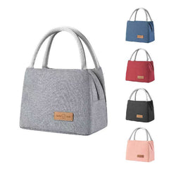 Insulated Lunch Box Bag 27x19x16cm - Pink