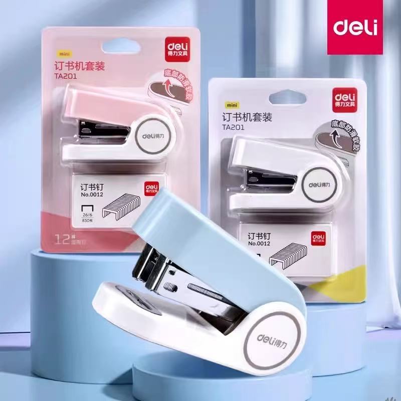 Mini Stapler with 830 Staples Assorted