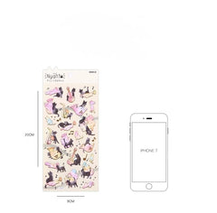 Cat Foil Stamped Journal Stickers Assorted