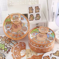 Whirling Capybara – 3D Puzzle Carousel Kit Assorted