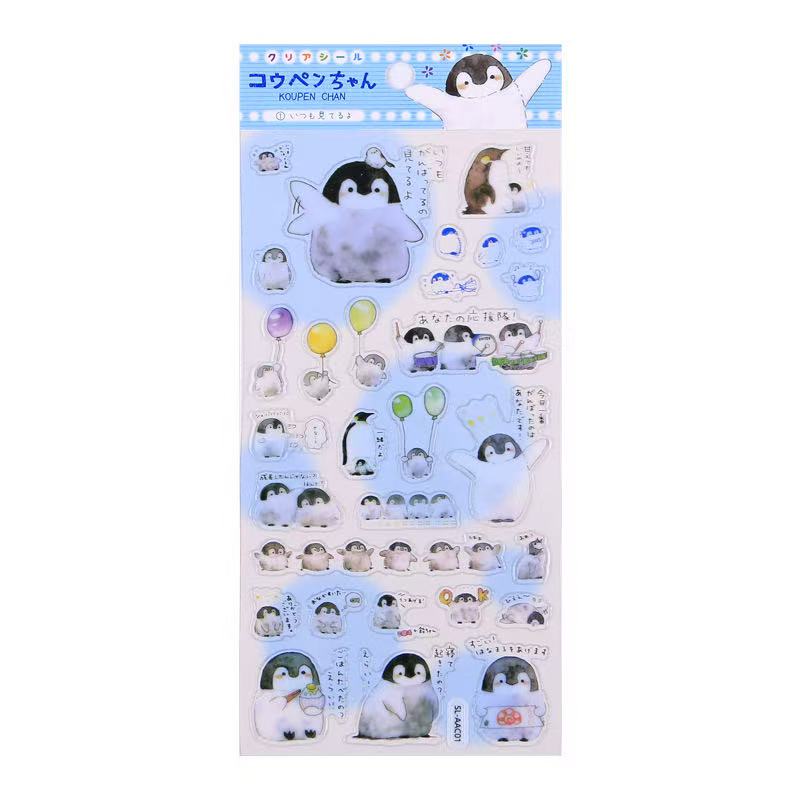 Kawaii penguin planner stickers Assorted