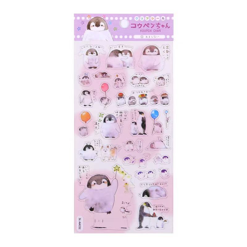 Kawaii penguin planner stickers Assorted