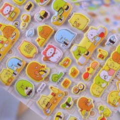 Sumikko Gurashi Foam Glow-in-the-Dark Stickers Assorted