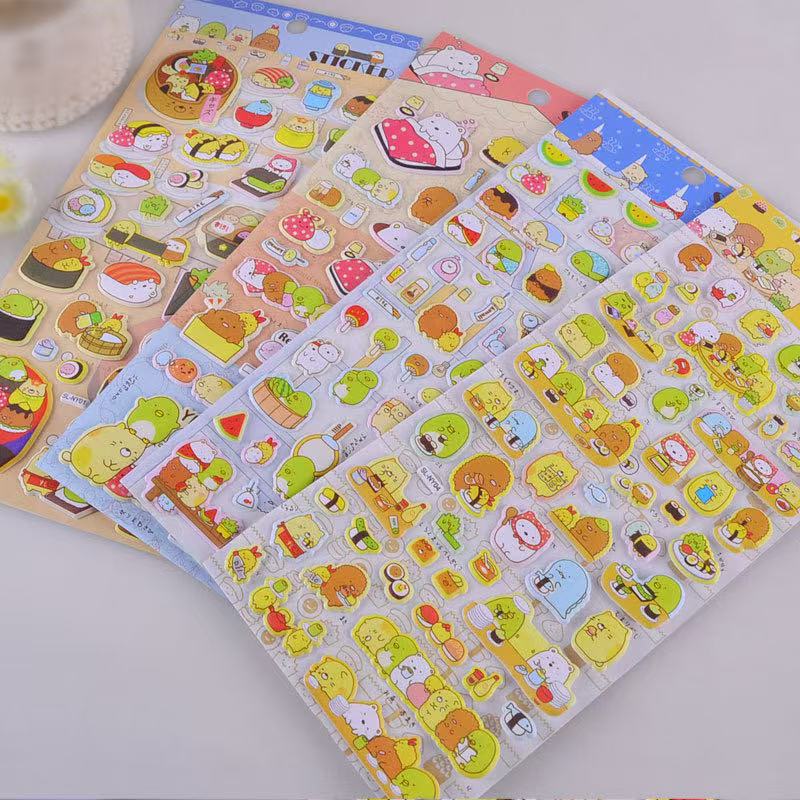 Sumikko Gurashi Foam Glow-in-the-Dark Stickers Assorted