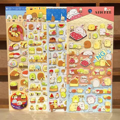 Sumikko Gurashi Foam Glow-in-the-Dark Stickers Assorted