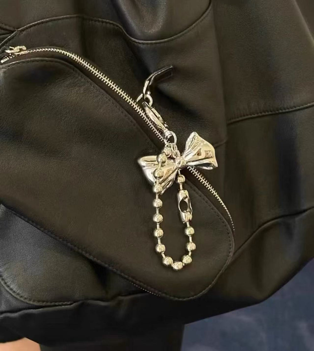 Accessories - Metal Bow Keyring - Goodie Goodie