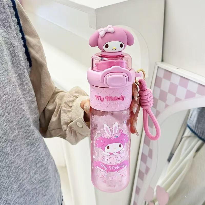 Sanrio Plastic Water Bottle 550ml My Melody