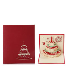 3D Birthday Card with Envelope 13x15.5cm #1