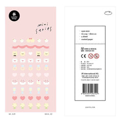 Mini Bear and Cake Paper Sticker