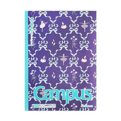 Campus Notebook B5 8mm Ruled 26 Lines 40 Sheets Purple/Blue