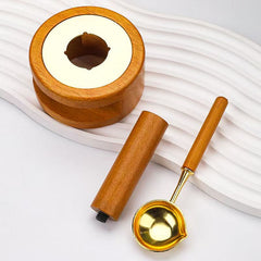 Wood Sealing Wax Tool Kit Yellow