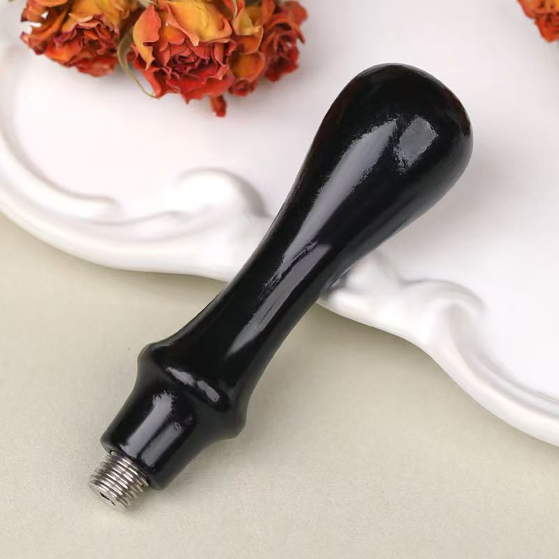 Wood Sealing Wax Handle 8cm Black