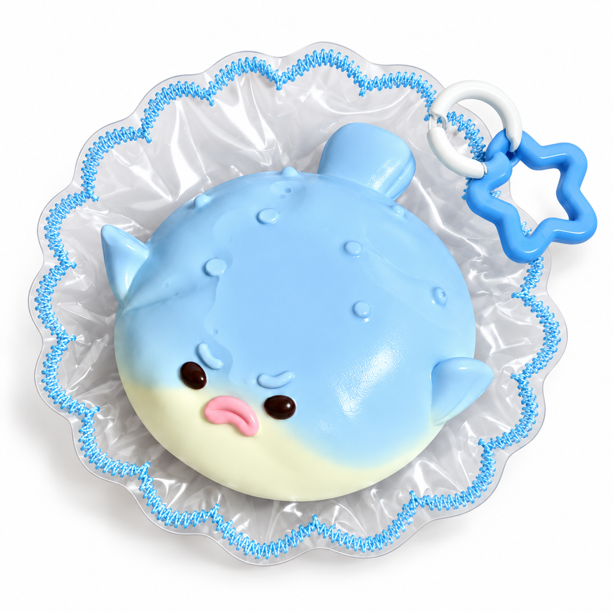Pufferfish Squishy-Blue