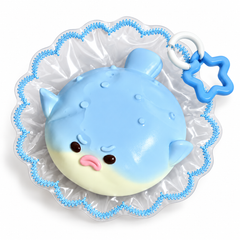 Pufferfish Squishy-Blue