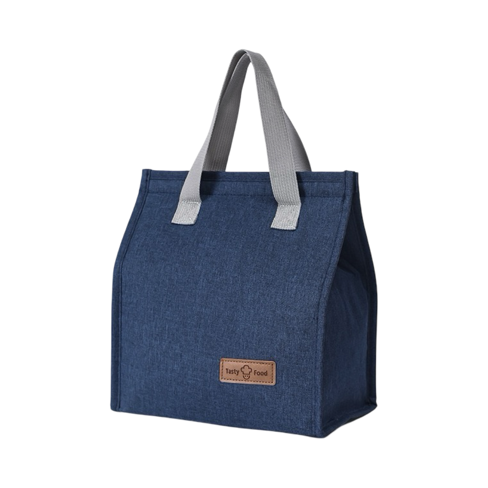 Insulated Lunch Box Bag 25x22x13cm - Navy