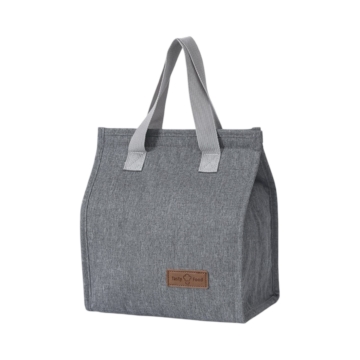 Insulated Lunch Box Bag 25x22x13cm - Gray