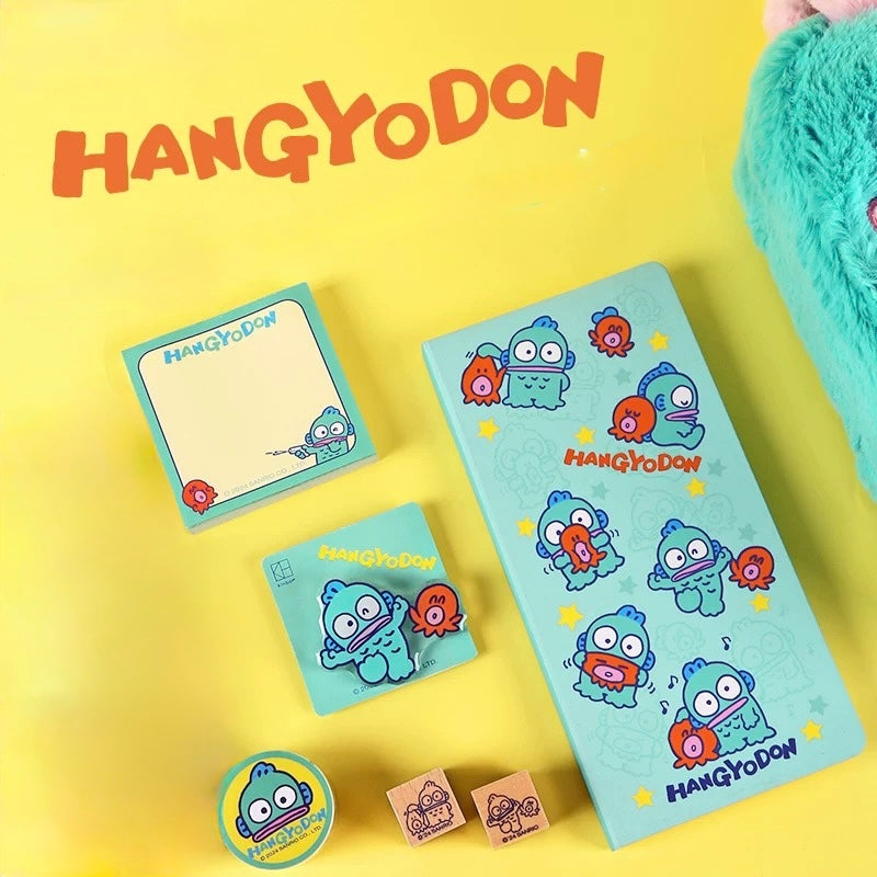 Sanrio Cute Planner & Stationery Box - Hangyodon