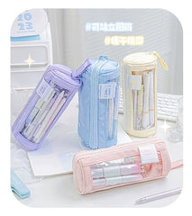 Rosyposy Cylinder-Prism Pencil Case 80*80*200mm - Morado