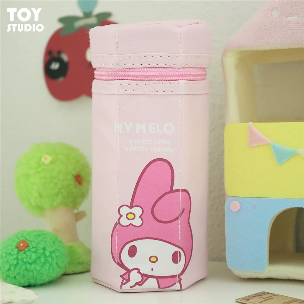 Stationery - Sanrio Hexagon Pencil Case - My Melody - Goodie Goodie
