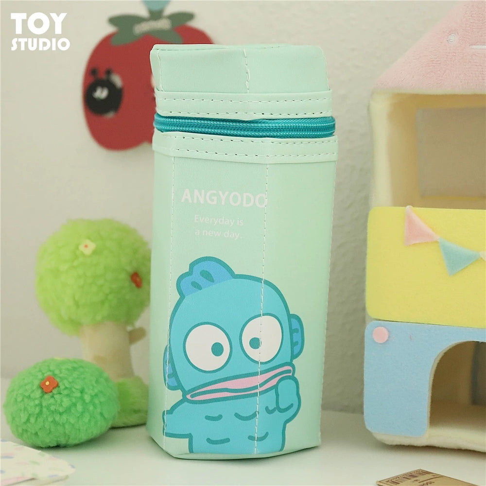 Stationery - Sanrio Hexagon Pencil Case - Hangyodon - Goodie Goodie