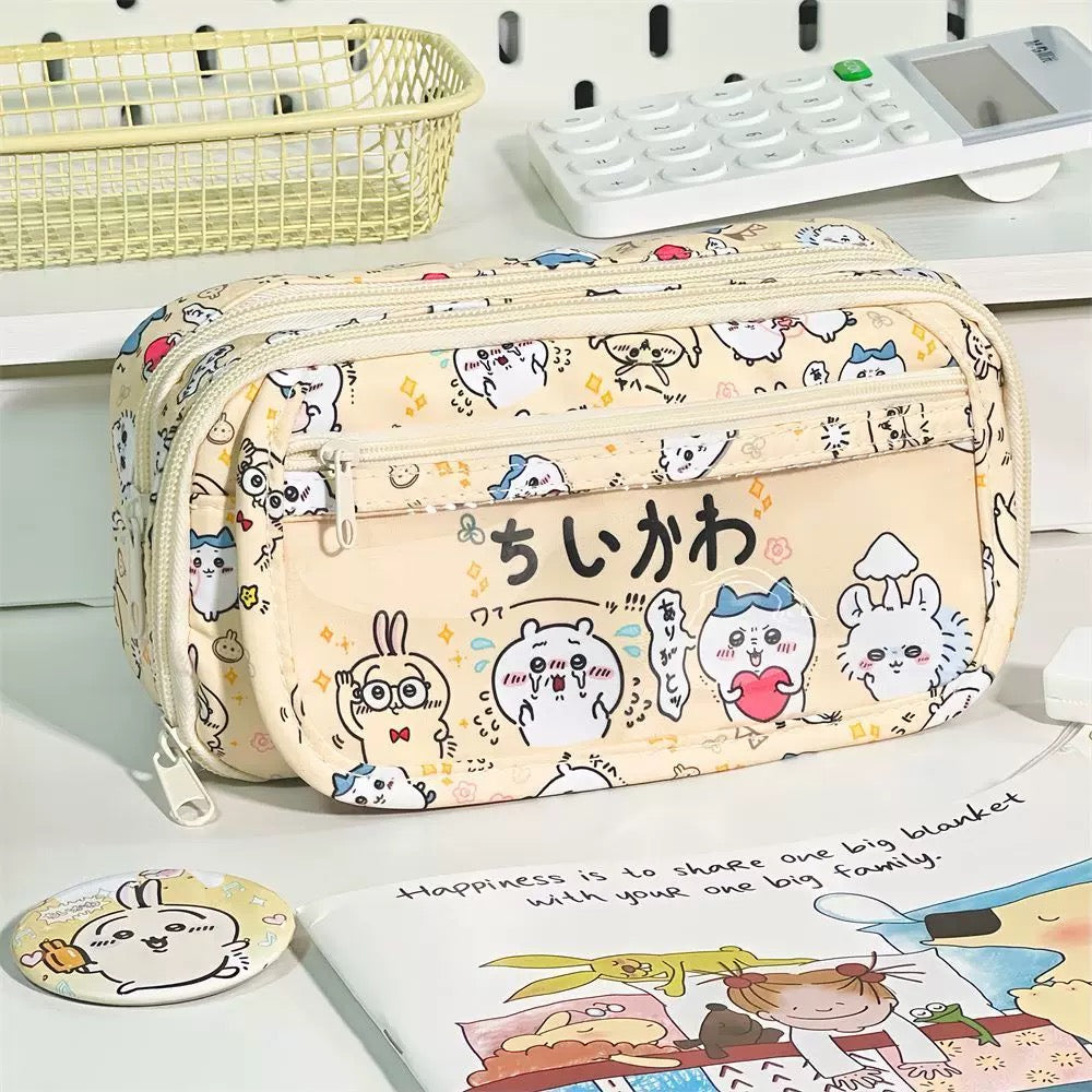 Chiikawa Itabag Pencil Case - Yellow