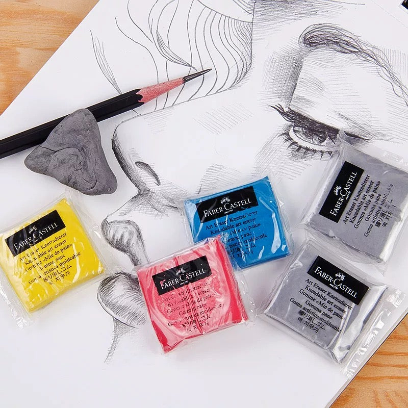 Faber-Castell Kneadable Art Eraser Assorted