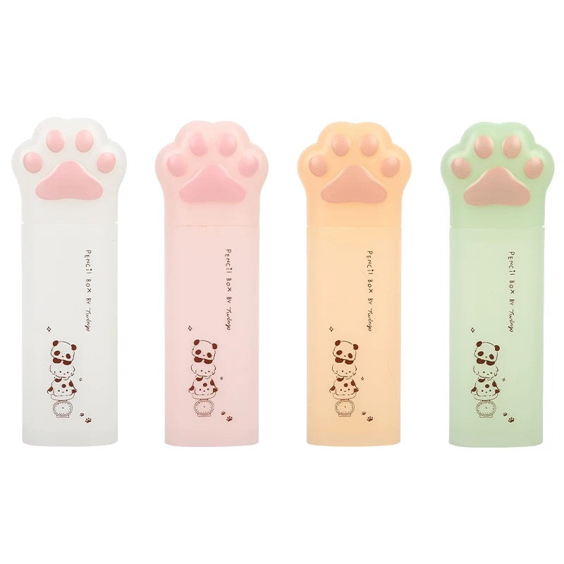  - Paw Paw Plastic Pencil Case Assorted - Goodie Goodie