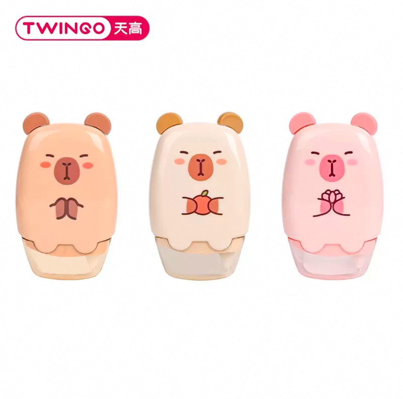 Capybara Correction Tape 5mm*12m Assorted