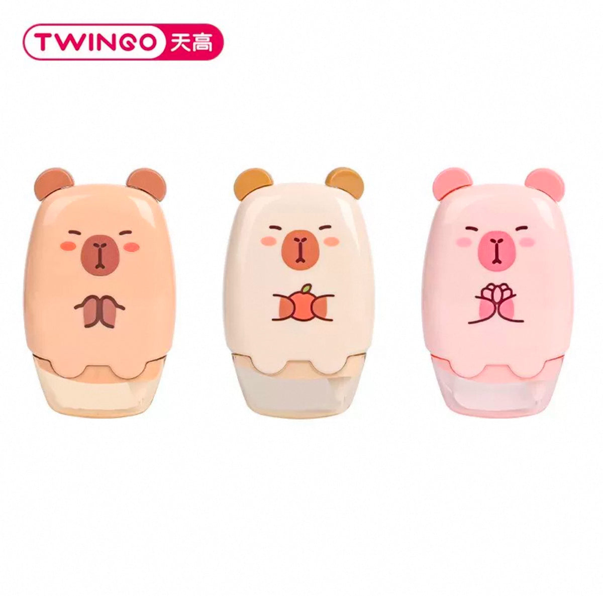 Capybara Correction Tape 5mm*12m Assorted