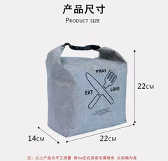 DuPont Paper Insulated Lunch Bag Reusable