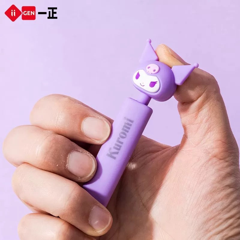 Stationery - iigen Kuromi Silicone Mechanical pencil 0.5mm - Goodie Goodie