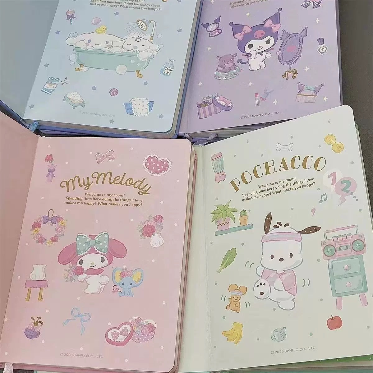 Sanrio PU Embossed B6 Notebook - Cinnamoroll