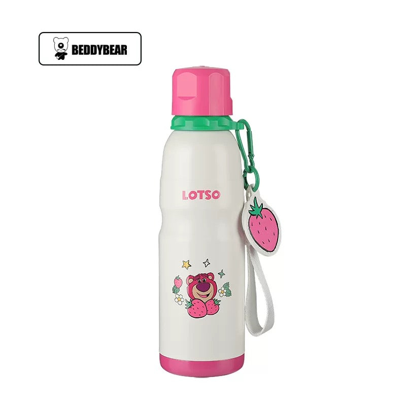 BEDDYBEAR Stainless Steel Water Bottle 600ml - Lotso