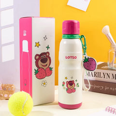 BEDDYBEAR Stainless Steel Water Bottle 600ml - Lotso